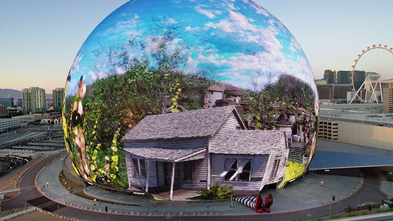 Sphere has landed on the Wicked Witch of the East